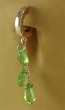 TUMMYTOYS BELLY NAVEL RING 14K ROSE GOLD & 3 PERIDOTS