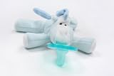WubbaNub Infant Plush Toy Soothie Pacifier - Blue Pony