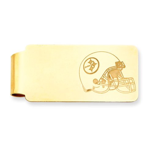 14K Pittsburgh Steelers Money Clip