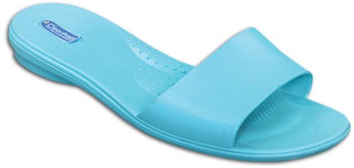 CleenFreek SportsHygiene Women's Sport Slide (Turquoise - S) Size 5 1/2 - 6 1/2
