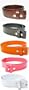 MENS/WOMENS ASSORTED COLOR LEATHER BELTS FOR BUCKLES