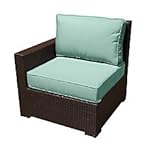IMAGE OF Melrose Sectional Right Chair - CANVAS SPA BLUE - Improvements