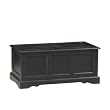 Carolina Cottage Camden Hardwood Blanket Chest, Antique Black