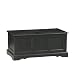 Carolina Cottage Camden Hardwood Blanket Chest, Antique Black