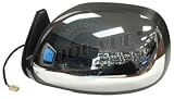 2000, 2001, 2002 Toyota Tundra SR5 Driver Side Mirror Head Assembly - Power Non-Heated Chrome Plated