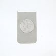 Old Dime Navajo Money Clip, #8252