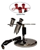 Kayline Dryer & 3-irons Pedestal Appliance Holder Electrified * #pb5-e Red Finish