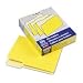 Pendaflex 1521/3YEL Pendaflex 2-Tone File Folders, 1/3 Cut, Top Tab, Letter, Light Yellow, 100/Box