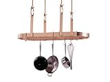 Review Enclume Design Products, Inc.  / Enclume PR14WG-CP Premier Copper Four Point Oval Pot Rack with Grid 41.5-in.