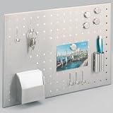 Produkt-Bild: ZELLER 11125 Memo-Board Edelstahl 50x35cm mit Utensilien