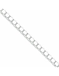 Genuine .925 Sterling Silver 3.25mm Box Chain 20 Inch Length 28.8 Grams. 100% Satisfaction Guaranteed.