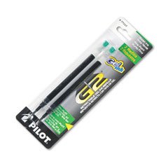 Pilot G2 Gel Ink Refill, 2-pack for Rolling Ball Pen, Fine Point, Green (77243) Pilot G2 Gel Ink Refill, 2-pack for Rolling Ball Pen, Fine Point, Green (77243)