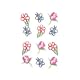Herma Stickers 3D Rubber Butterflies/flowers