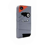 Case-Mate iPhone 4 CREATURES: Tut Mummy Case, Gray クリーチャーズ マミー シリコン ケース CM016357