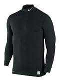 Nike Pro Thermal Fitted Mock-Neck Training Shirt Black