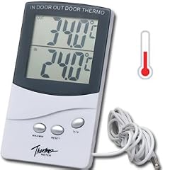 LCD Aussenthermometer Innenthermometer Thermometer Neu