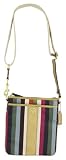 Coach Julia Legacy Stripe Swingpack Crossbody Messenger Bag Purse Tote Multi