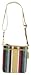Coach Julia Legacy Stripe Swingpack Crossbody Messenger Bag Purse Tote Multi