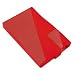 Smead End Tab Vinyl Out Guide, Legal, Red, 50 per Box (61970)