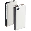 ***NEU*** YAYAGO PREMIUM Flip-New-Style LEDER Tasche in Wei� ***ULTRA FLACH*** f�r Ihr Apple iPhone 4S inkl. dem Original YAYAGO Clean-Pad