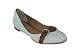 CORSO COMO Fara Linen Buckle Flat in Brown Natural