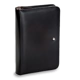 Underwood UN\229 Zipped Travel Collectors 4 Watch & Jewelry Case In Leather