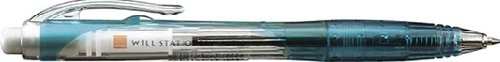 KOKUYO F-WPR100B ボールペン<WiLL STATIONERY ACTIC>細字0.7mm黒 軸青