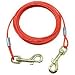 Tie Out Cable - Orange - Puppy - 15 ft.