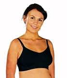 Carriwell Seamless Adjustable Drop Cup Bra - Black - Size 14/16 (L)