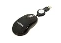 LogiLink Maus optisch USB Mini mit Kabeleinzug