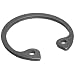 Metric Tapered Section Phosphate & Oil Steel Axially Assembled Internal Retaining Ring, 8 mm Bore Diameter, 0.8 mm Thick (Pack of 50)