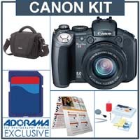 Canon PowerShot S5 IS Digital Camera Kit, with 2GB SD Memory Card, Camera Case, EZ Digital Photography Guide, Professional Lens Cleaning Kit