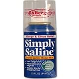Simply Saline Sterile Saline Nasal Mist, Allergy & Sinus Relief 1.5 fl oz Simply Saline Sterile Saline Nasal Mist, Allergy & Sinus Relief 1.5 fl oz
