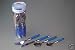 Blue Spiral Handle - 16 Piece Cutlery Set
