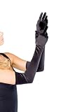Extra Long Satin Gloves, in 9 Colors
