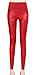 ZUUC Women’s Faux Leather PU Slim Stretch High Waisted Leggings Skinny Pants