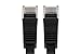 6 ft Cat 6 Unshielded (UTP) Flat Ethernet Network Cable - Black