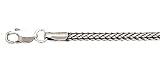 925 Silver Fox Tail Chain-3mm 18", 20" or 24"