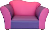 Fantasy Furniture Wave Chair, Pink / Purple
