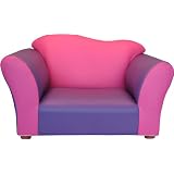 Fantasy Furniture Wave Chair, Pink / Purple