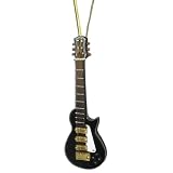 Miniature Black Les Paul Electric Guitar Christmas Ornament 4