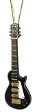 Miniature Black Les Paul Electric Guitar Christmas Ornament 4