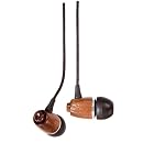 Aircoustic Wod Wal Stereo In-Ear-Ohrh�rer aus Holz, Walnuss