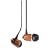 Aircoustic Wood Wal Stereo In-Ear-Ohrh�rer aus Holz, Walnuss