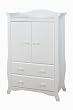 Stork Craft Aspen Armoire Chest in White