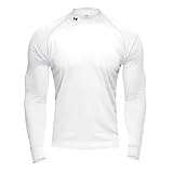 Men's Under Armour Tech Longsleeve Mock Turtleneck Top - White
