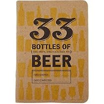 33 Bottles of Beer Tasting Notebook