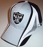 Oakland Raiders Black Sideline Wool Blend Structured Adjustable Hat
