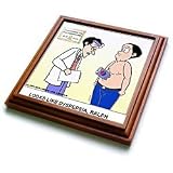 Dyspepsia - 8x8 Trivet With 6x6 Ceramic Tile