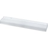 IMAGE OF Progress Lighting P7019-30WB White Acrylic Diffuser and White Baked Enamel Housing For Standard 120 Volt Normal Power Factor Ballast, White